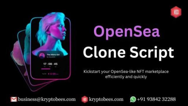 OpenSea clone script - Launch an OpenSea-like NFT marketplace at an affordable cost!